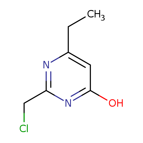 2-(chloromethyl)-6-ethylpyrimidin-4-ol