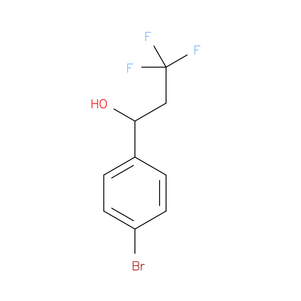 1-(4-bromophenyl)-3,3,3-trifluoropropan-1-ol