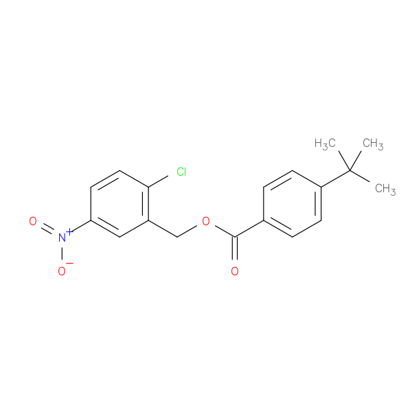 (2-chloro-5-nitrophenyl)methyl 4-tert-butylbenzoate