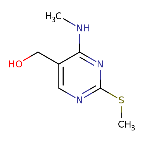 (4-(methylamino)-2-(methylthio)pyrimidin-5-yl)methanol