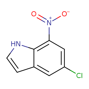 1H-Indole, 5-chloro-7-nitro-