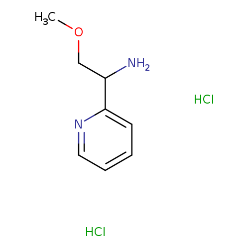 [2-methoxy-1-(2-pyridinyl)ethyl]amine dihydrochloride