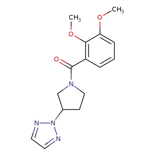 2-[1-(2,3-dimethoxybenzoyl)pyrrolidin-3-yl]-2H-1,2,3-triazole