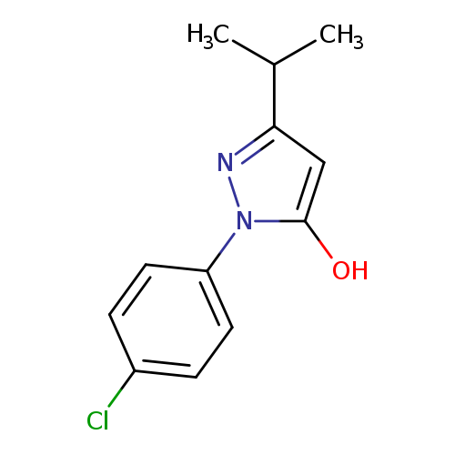 1-(4-Chlorophenyl)-3-isopropyl-1h-pyrazol-5-ol