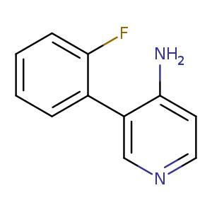 3-(2-Fluorophenyl)pyridin-4-amine