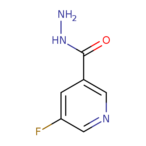 3-Pyridinecarboxylicacid, 5-fluoro-, hydrazide