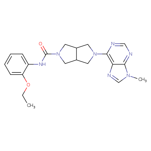 N-(2-ethoxyphenyl)-5-(9-methyl-9H-purin-6-yl)-octahydropyrrolo[3,4-c]pyrrole-2-carboxamide