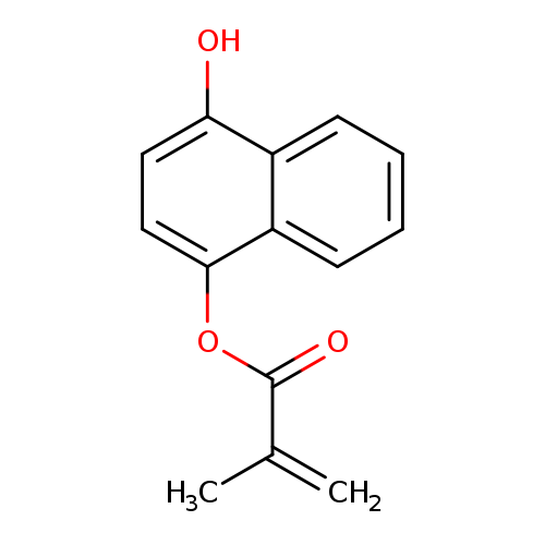 4-hydroxynaphthalen-1-yl methacrylate