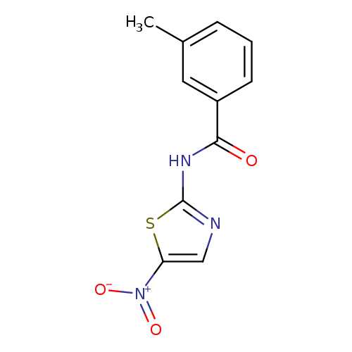 3-methyl-N-(5-nitro-1,3-thiazol-2-yl)benzamide