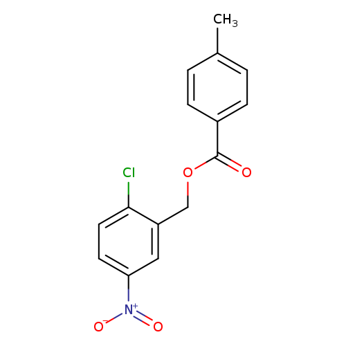 (2-chloro-5-nitrophenyl)methyl 4-methylbenzoate