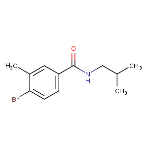 4-Bromo-3-methyl-n-(2-methylpropyl)benzamide