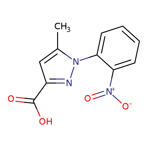 5-Methyl-1-(2-nitrophenyl)-1H-pyrazole-3-carboxylic acid