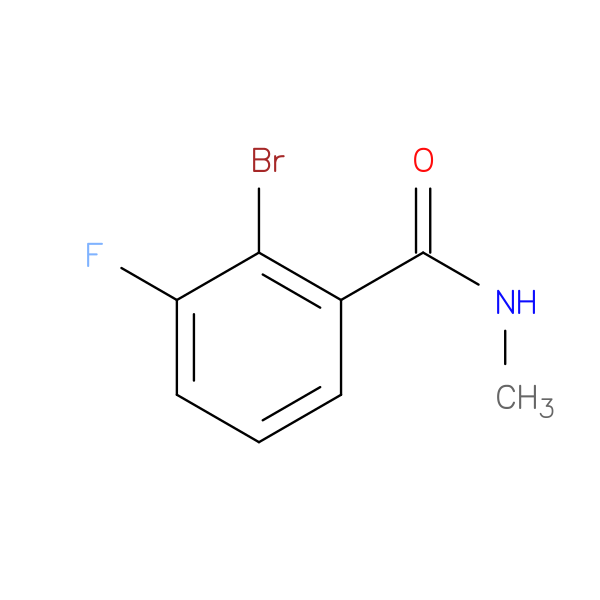 2-bromo-3-fluoro-N-methylbenzamide