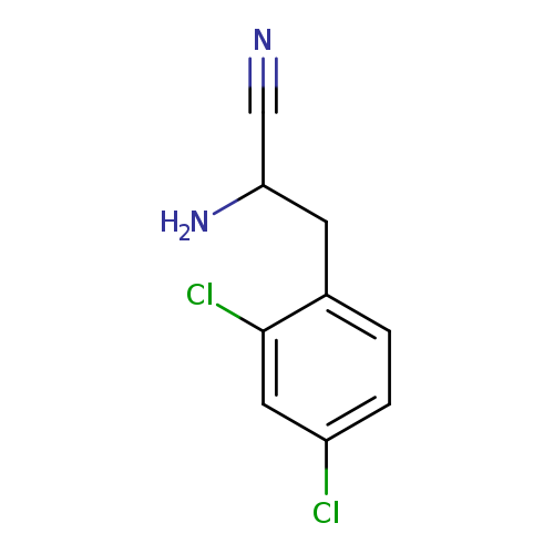 2-Amino-3-(2,4-dichlorophenyl)propanenitrile