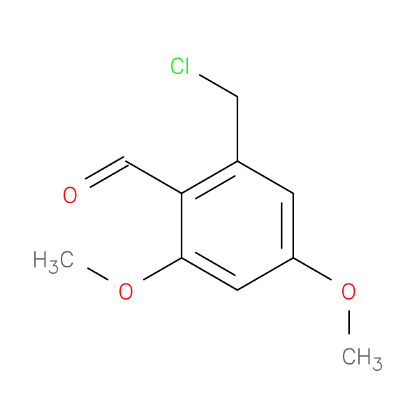 2-(chloromethyl)-4,6-dimethoxybenzaldehyde
