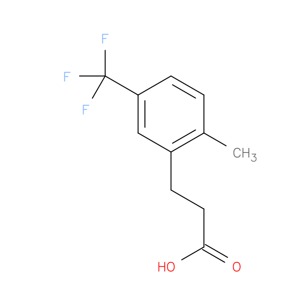 3-(2-Methyl-5-(trifluoromethyl)phenyl)propanoic acid