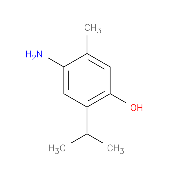 4-Amino-5-methyl-2-(1-methylethyl)phenol