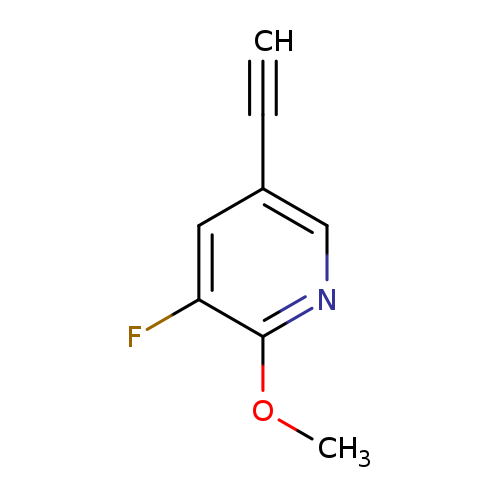 5-Ethynyl-3-fluoro-2-methoxypyridine