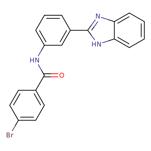 N-[3-(1H-1,3-benzodiazol-2-yl)phenyl]-4-bromobenzamide