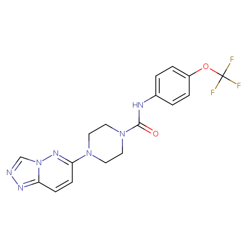 4-{[1,2,4]triazolo[4,3-b]pyridazin-6-yl}-N-[4-(trifluoromethoxy)phenyl]piperazine-1-carboxamide