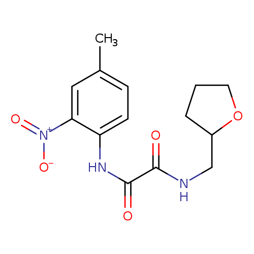 N'-(4-methyl-2-nitrophenyl)-N-[(oxolan-2-yl)methyl]ethanediamide