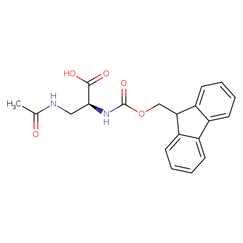 L-Alanine, 3-(acetylamino)-N-[(9H-fluoren-9-ylmethoxy)carbonyl]-