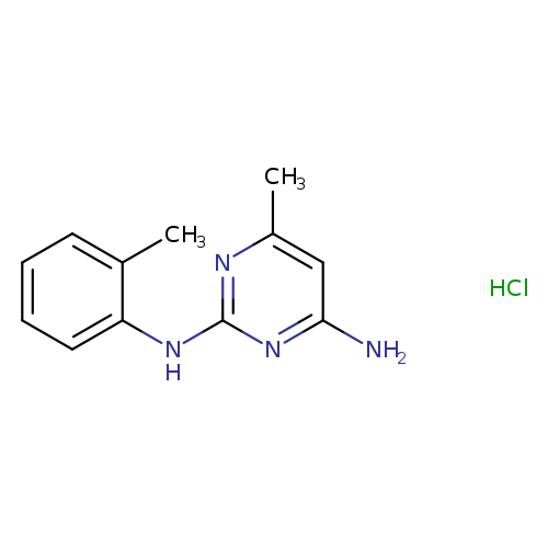 6-methyl-N2-(2-methylphenyl)pyrimidine-2,4-diamine hydrochloride