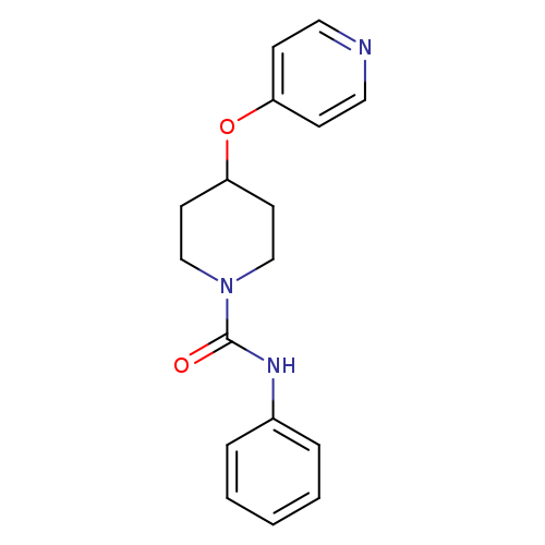 N-phenyl-4-(pyridin-4-yloxy)piperidine-1-carboxamide