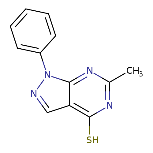 6-METHYL-1-PHENYL-1,5-DIHYDRO-4H-PYRAZOLO[3,4-D]PYRIMIDINE-4-THIONE
