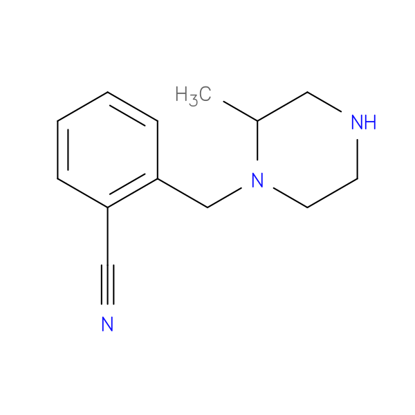2-[(2-methylpiperazin-1-yl)methyl]benzonitrile