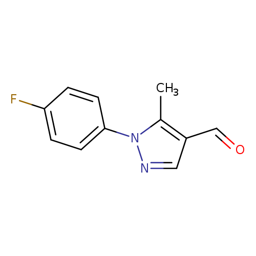 1-(4-Fluorophenyl)-5-methyl-1H-pyrazole-4-carboxaldehyde