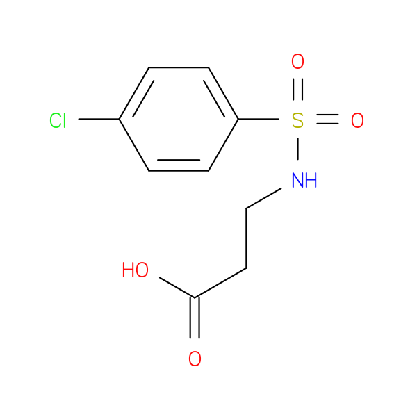 3-[(4-Chlorobenzene)sulfonamido]propanoic acid