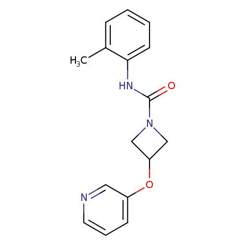 N-(2-methylphenyl)-3-(pyridin-3-yloxy)azetidine-1-carboxamide
