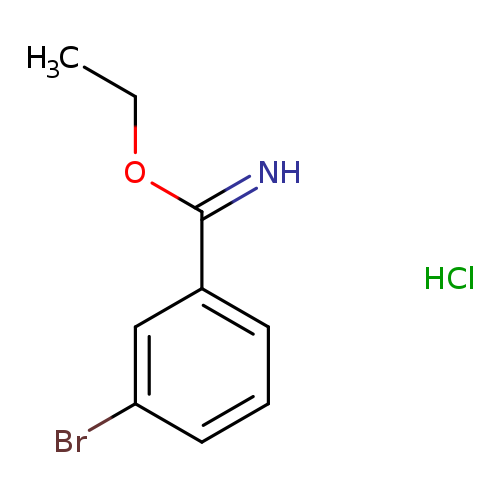 ethyl 3-bromobenzenecarboximidoate hydrochloride