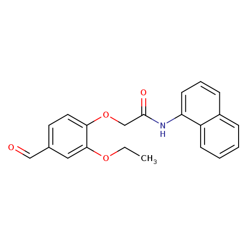 2-(2-ethoxy-4-formylphenoxy)-N-(1-naphthyl)acetamide
