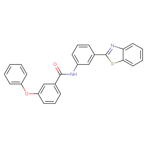 N-[3-(1,3-benzothiazol-2-yl)phenyl]-3-phenoxybenzamide