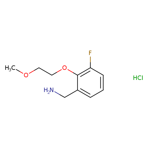 3-Fluoro-2-(2-methoxy-ethoxy)-benzylamine hydrochloride