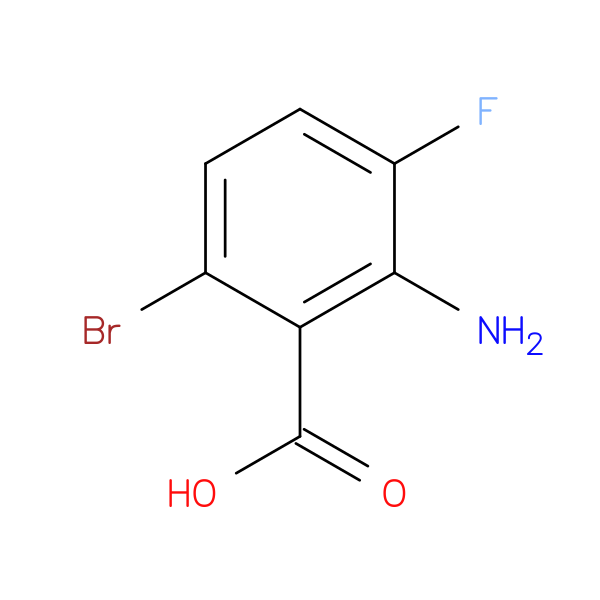 2-Amino-6-bromo-3-fluorobenzoic acid