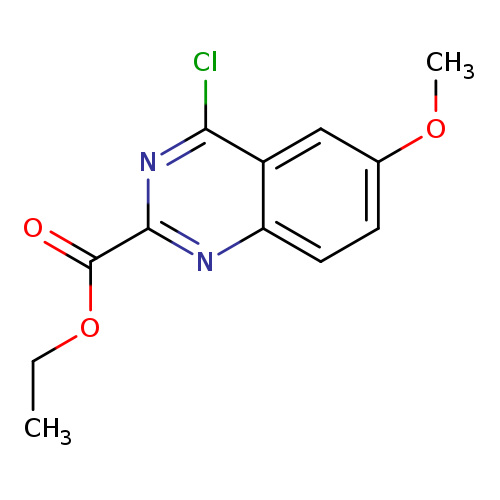 Ethyl 4-chloro-6-methoxyquinazoline-2-carboxylate