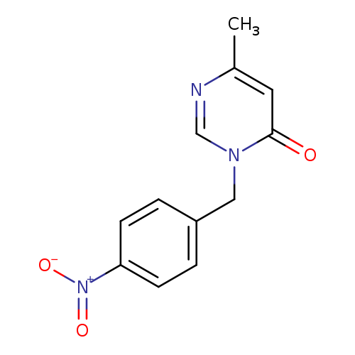 6-methyl-3-[(4-nitrophenyl)methyl]-3,4-dihydropyrimidin-4-one