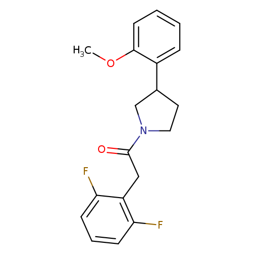 2-(2,6-difluorophenyl)-1-[3-(2-methoxyphenyl)pyrrolidin-1-yl]ethan-1-one