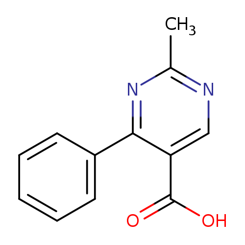 5-Pyrimidinecarboxylic acid, 2-methyl-4-phenyl-