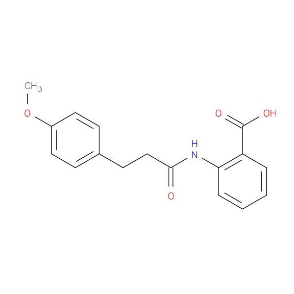 2-(3-(4-Methoxyphenyl)propanamido)benzoic acid