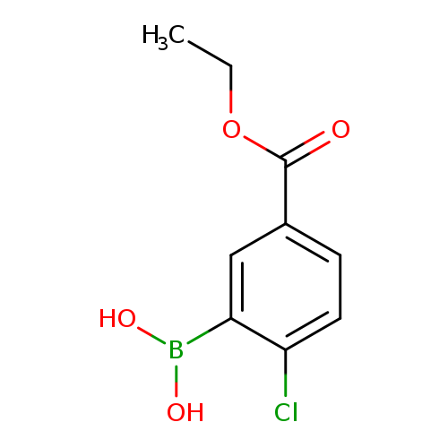 2-CHLORO-5-(ETHOXYCARBONYL)BENZENEBORONIC ACID 98