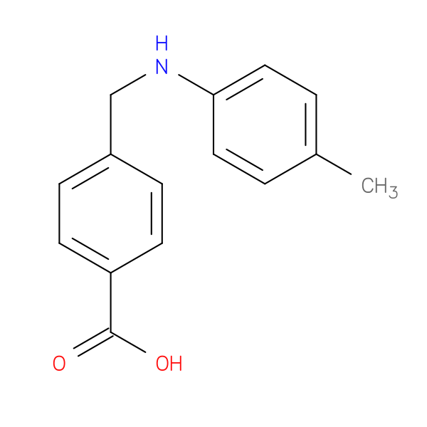 4-((p-Tolylamino)methyl)benzoic acid