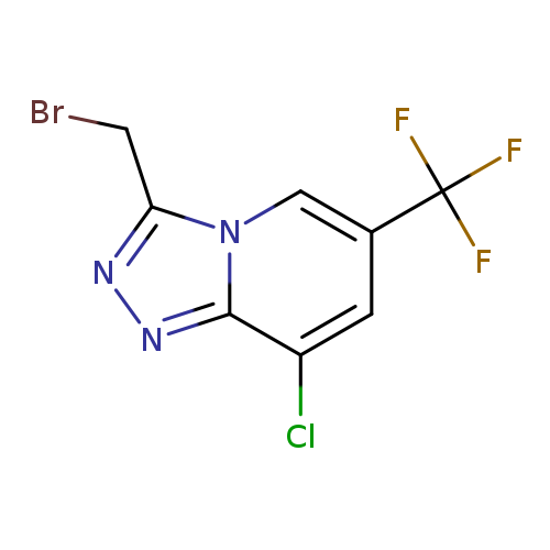 3-(Bromomethyl)-8-chloro-6-(trifluoromethyl)-[1,2,4]triazolo[4,3-a]pyridine