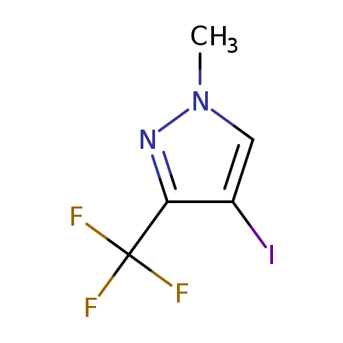 4-Iodo-1-methyl-3-trifluoromethyl-1h-pyrazole