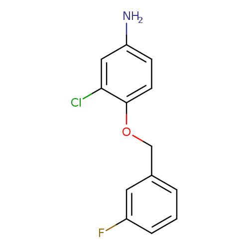 Benzenamine, 3-chloro-4-[(3-fluorophenyl)methoxy]-