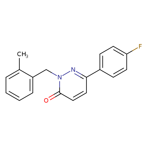 6-(4-fluorophenyl)-2-[(2-methylphenyl)methyl]-2,3-dihydropyridazin-3-one