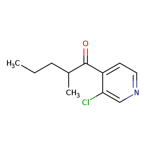 2-Chloro-4-pyridyl 1-methylbutyl ketone